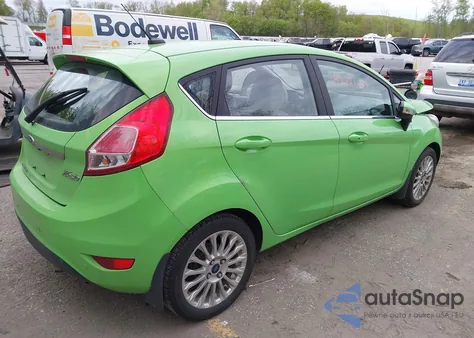 2014 Ford Fiesta Titanium from USA, damaged, VIN 3FADP4FJ8EM165941